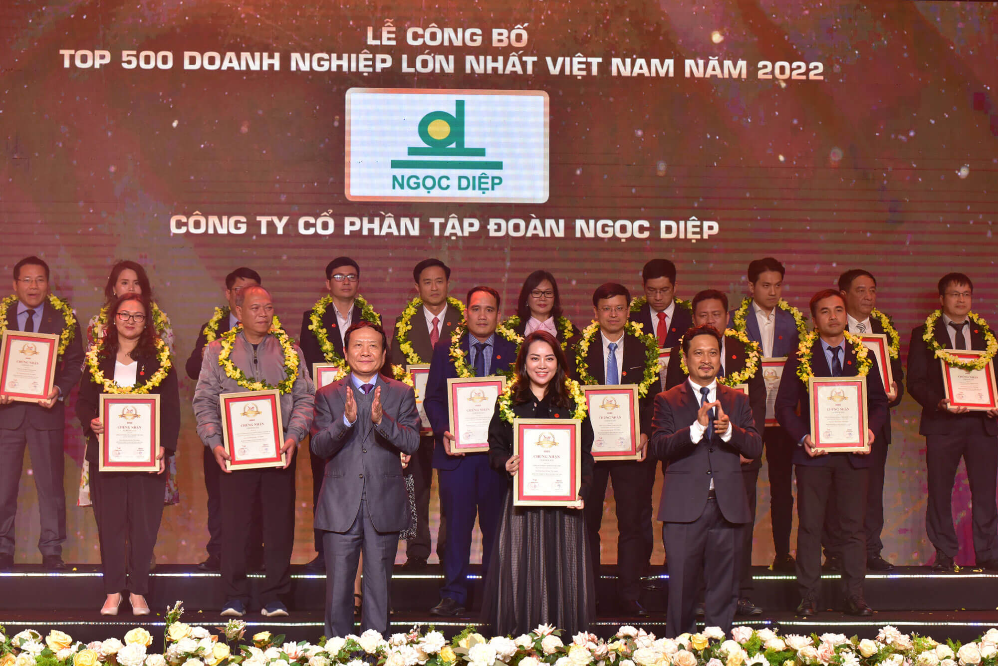 Tập đoàn Ngọc Diệp và Công ty Cổ phần Nhôm Ngọc Diệp tiếp tục góp mặt trong TOP 500 Doanh nghiệp lớn nhất Việt Nam