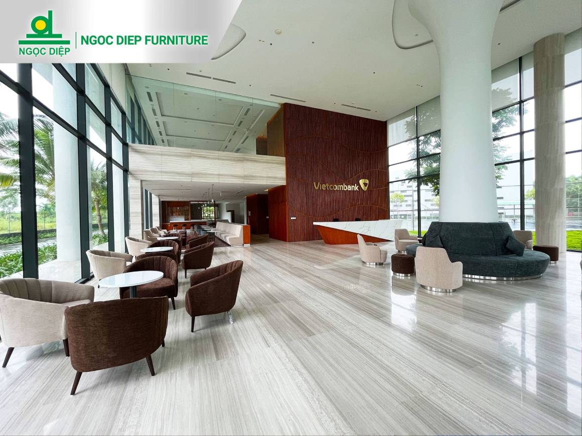 Nội thất Ngọc Diệp cung cấp trọn gói trang thiết bị nội thất công trình Trường đào tạo Vietcombank tại Ecopark