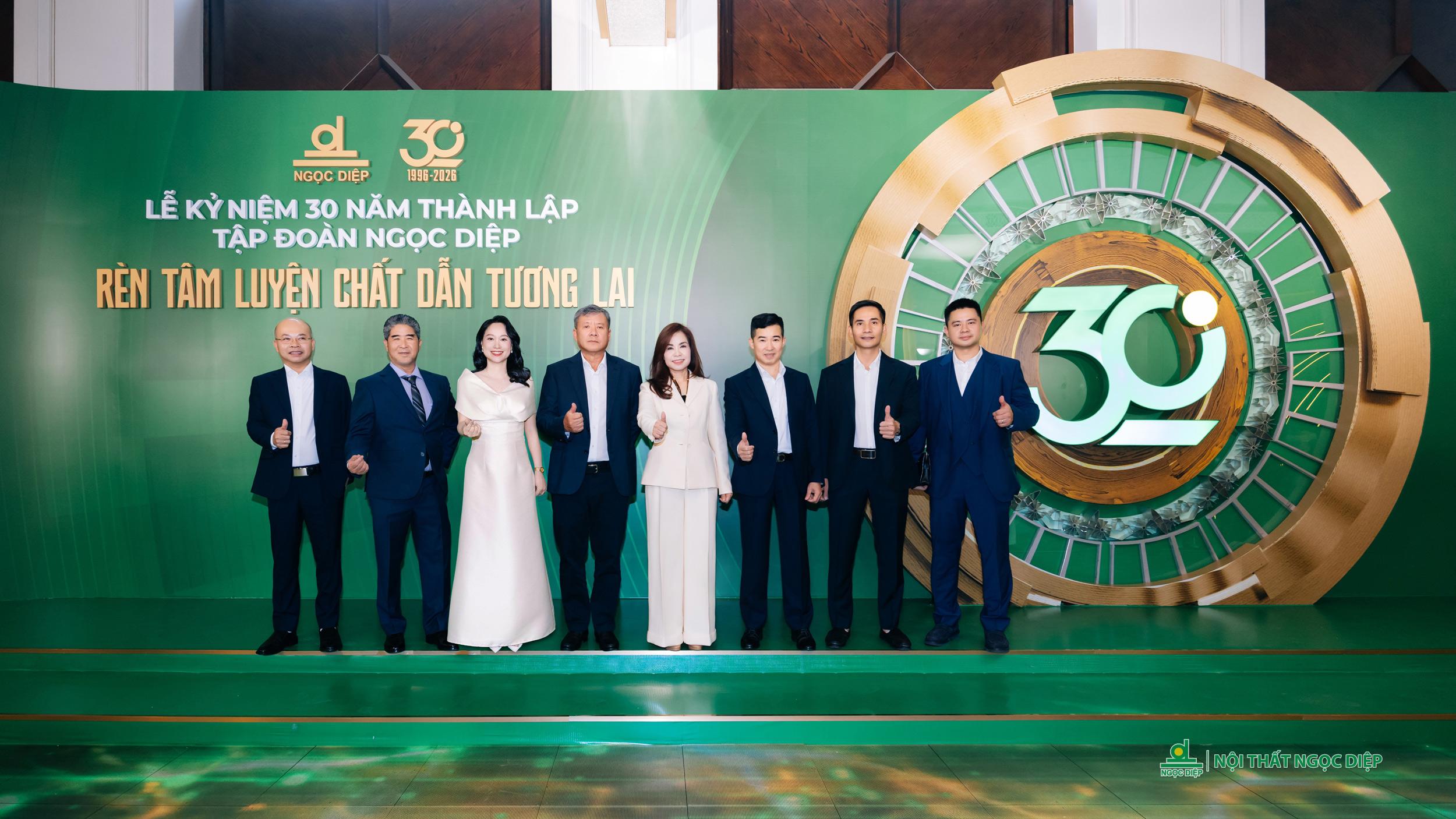 ĐẠI LỄ KỶ NIỆM 30 NĂM CỦA TẬP ĐOÀN NGỌC DIỆP DIỄN RA THÀNH CÔNG TỐT ĐẸP