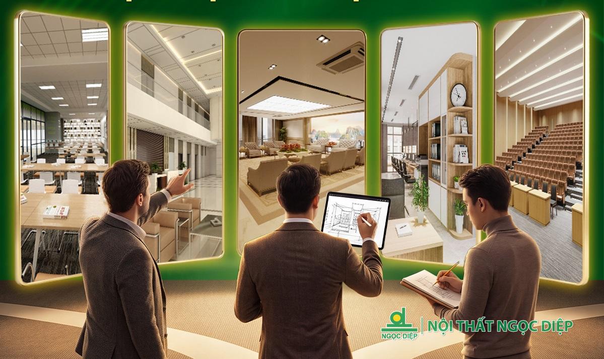 Đội ngũ kiến trúc sư Nội thất Ngọc Diệp: Hiện thực hóa mọi ý tưởng