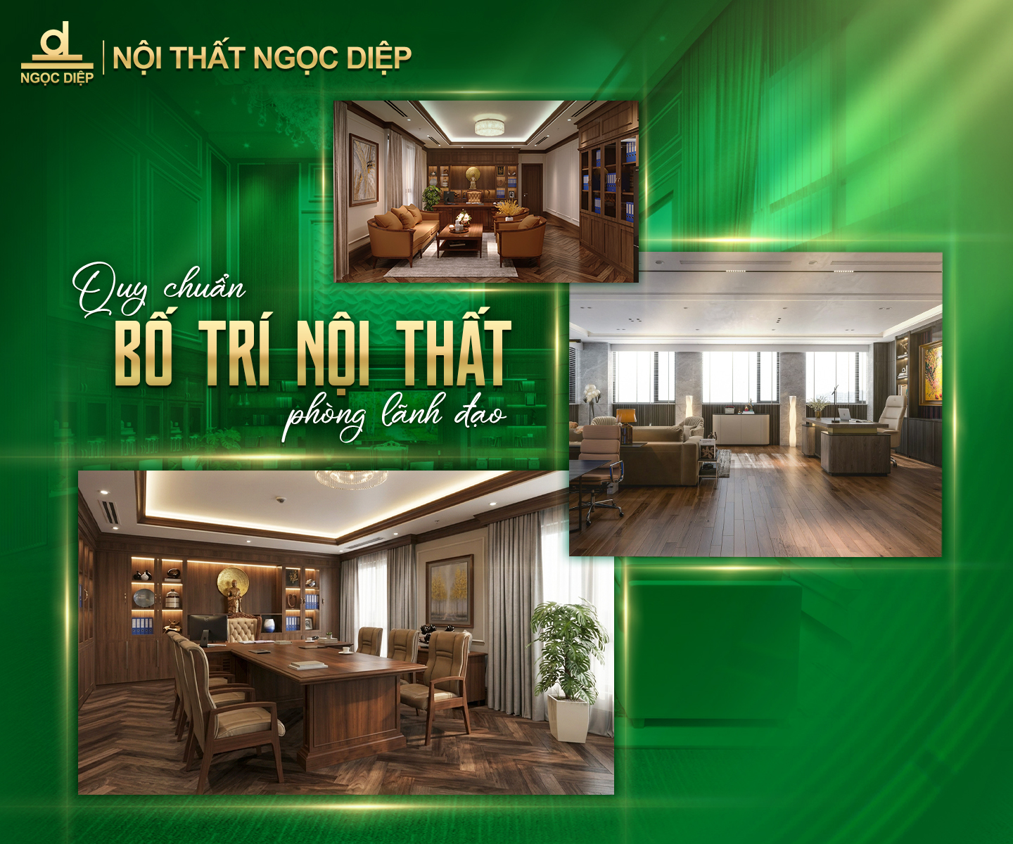 Quy chuẩn bố trí nội thất phòng lãnh đạo